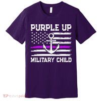 Purple Up For Military Child Month Premium T-Shirt