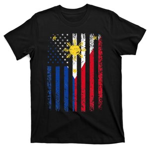 Philippines Usa Flag T-Shirt