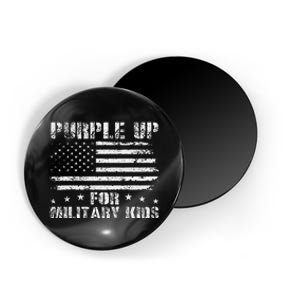 Purple Up For Military Day Proud Military Children 2024 Magnet