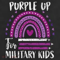 Purple Up For Military Child Month Cool Comfort Performance Bucket Hat