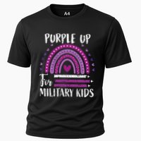 Purple Up For Military Child Month Cooling Performance Crew T-Shirt
