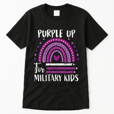 Purple Up For Military Child Month Tall T-Shirt