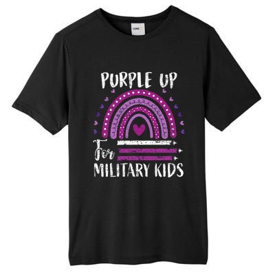 Purple Up For Military Child Month Tall Fusion ChromaSoft Performance T-Shirt