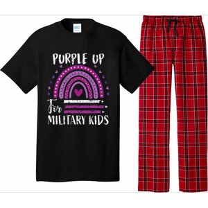 Purple Up For Military Child Month Pajama Set