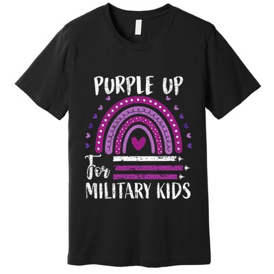 Purple Up For Military Child Month Premium T-Shirt