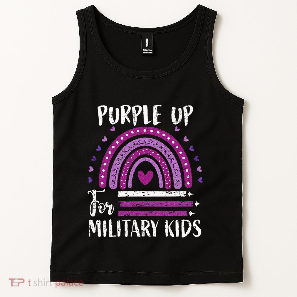 Purple Up For Military Child Month Tank Top