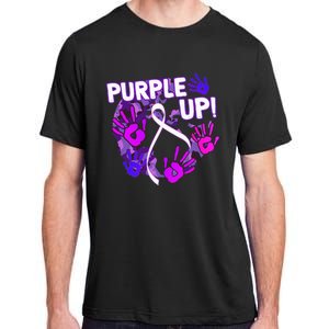 Purple Up For Military Month Of The Military Child Adult ChromaSoft Performance T-Shirt