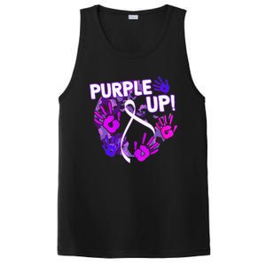 Purple Up For Military Month Of The Military Child PosiCharge Competitor Tank