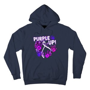 Purple Up For Military Month Of The Military Child Hoodie