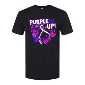 Purple Up For Military Month Of The Military Child Softstyle CVC T-Shirt