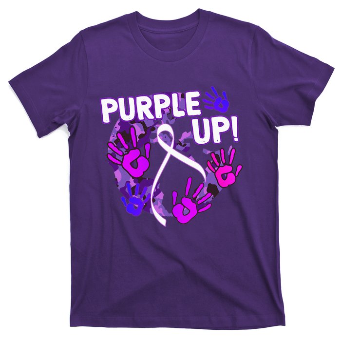 Purple Up For Military Month Of The Military Child T-Shirt