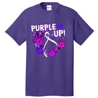 Purple Up For Military Month Of The Military Child Tall T-Shirt