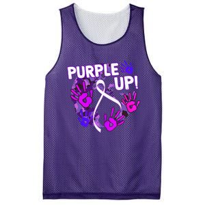 Purple Up For Military Month Of The Military Child Mesh Reversible Basketball Jersey Tank