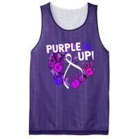 Purple Up For Military Month Of The Military Child Mesh Reversible Basketball Jersey Tank