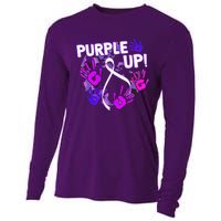 Purple Up For Military Month Of The Military Child Cooling Performance Long Sleeve Crew