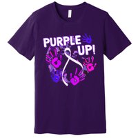 Purple Up For Military Month Of The Military Child Premium T-Shirt