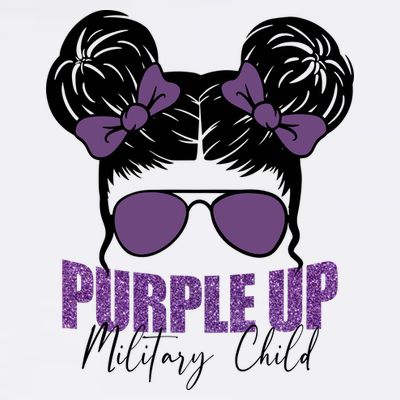 Purple Up For Military Child Awareness T-Shirt