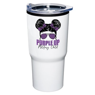 Purple Up For Military Child Awareness Tumbler