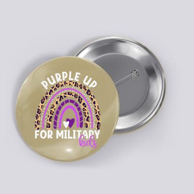 Purple Up For Military Month Military Child Rainbow Button
