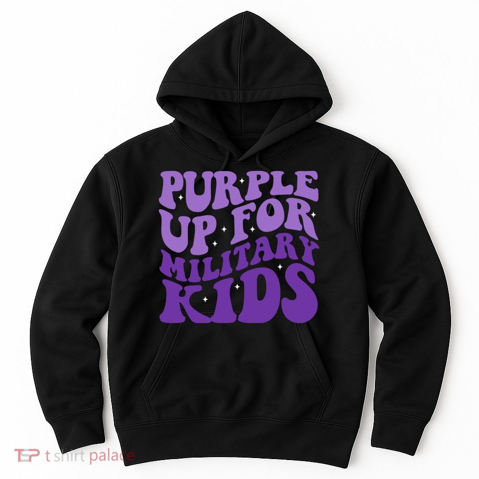 Purple Up For Military Hoodie