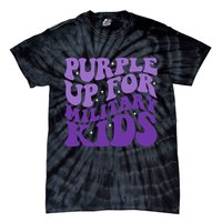 Purple Up For Military Tie-Dye T-Shirt