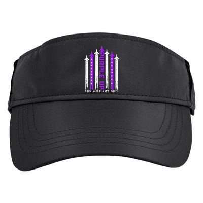 Purple Up For Military Child Month Air Force Adult Drive Performance Visor