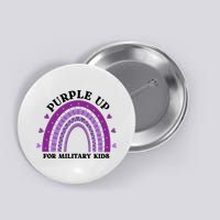 Purple Up For Military Rainbow Button