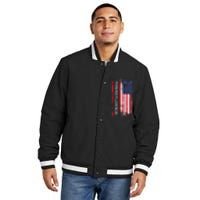 Pennsylvania Usa Flag Insulated Varsity Jacket