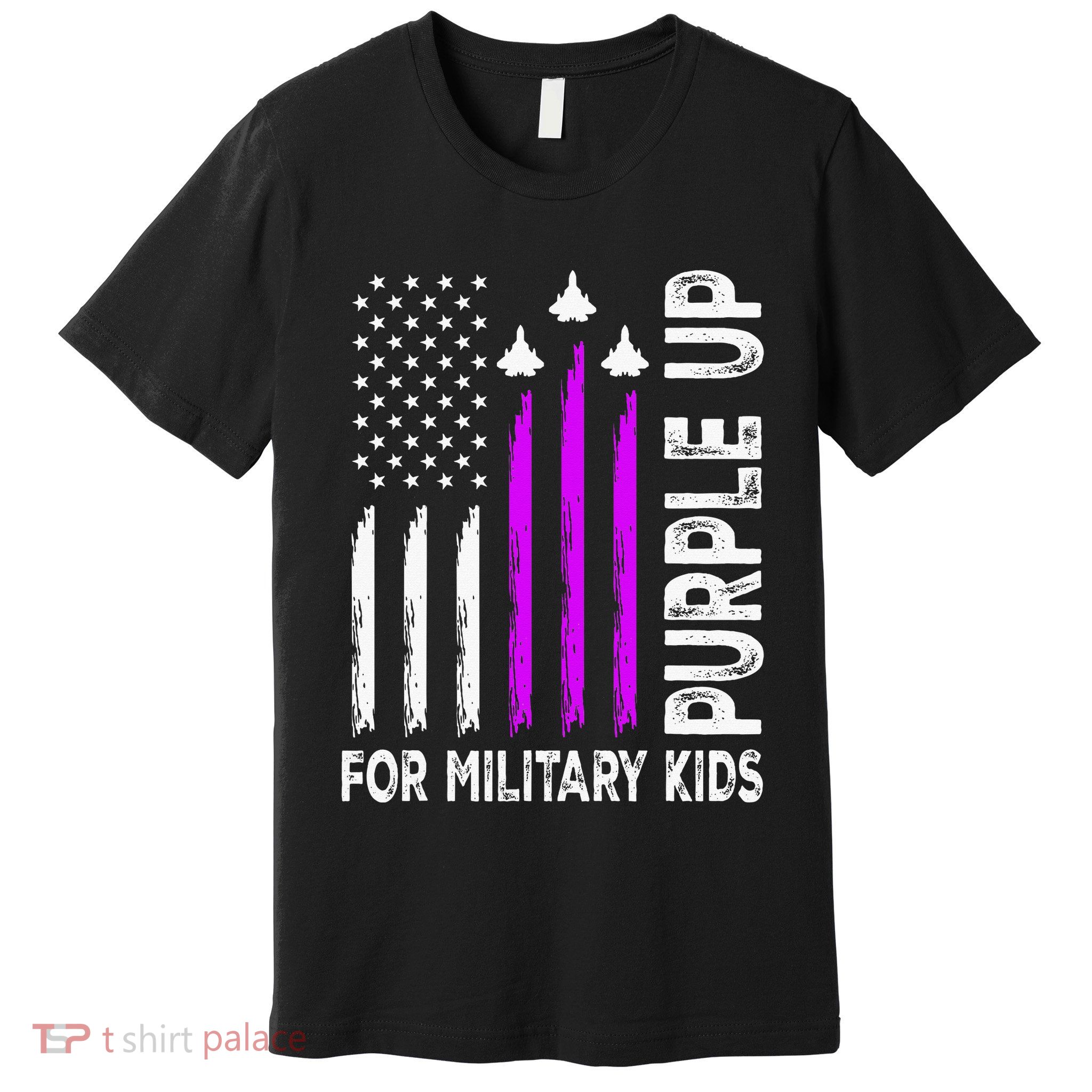 Purple Up For Military Child Month Premium T-Shirt