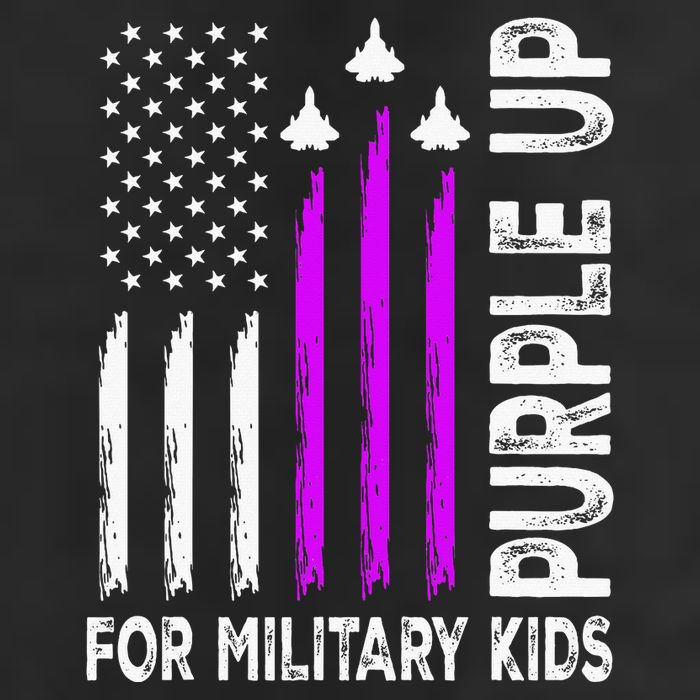 Purple Up For Military Child Month Golf Towel