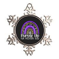 Purple Up For Military Cool Month Of The Military Child Metallic Star Ornament