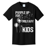 Purple Up for Military Month of the Military Child Kids T-Shirt