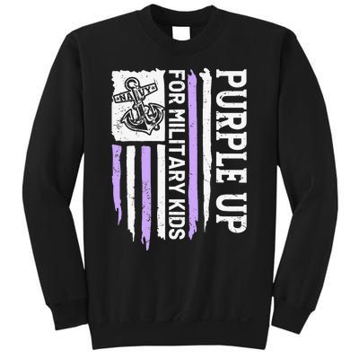 Purple Up For Military Child Month Sweatshirt