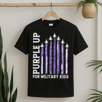 Purple Up For Military Child Month Air Force T-Shirt