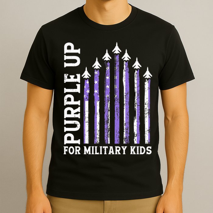 Purple Up For Military Child Month Air Force T-Shirt