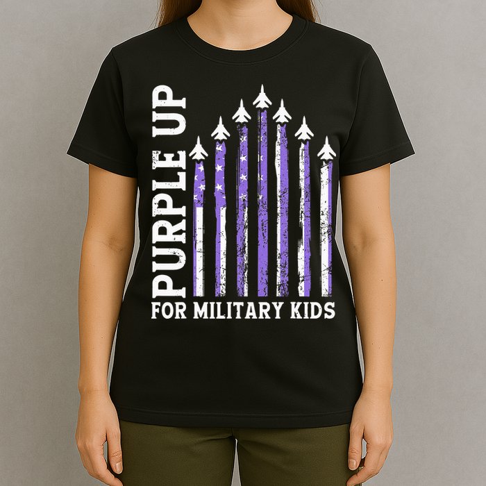 Purple Up For Military Child Month Air Force T-Shirt