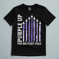 Purple Up For Military Child Month Air Force T-Shirt