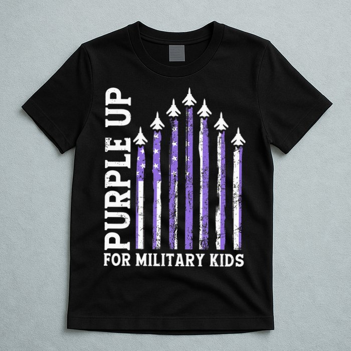 Purple Up For Military Child Month Air Force T-Shirt
