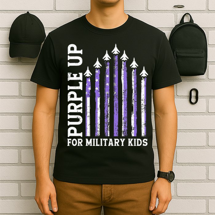 Purple Up For Military Child Month Air Force T-Shirt
