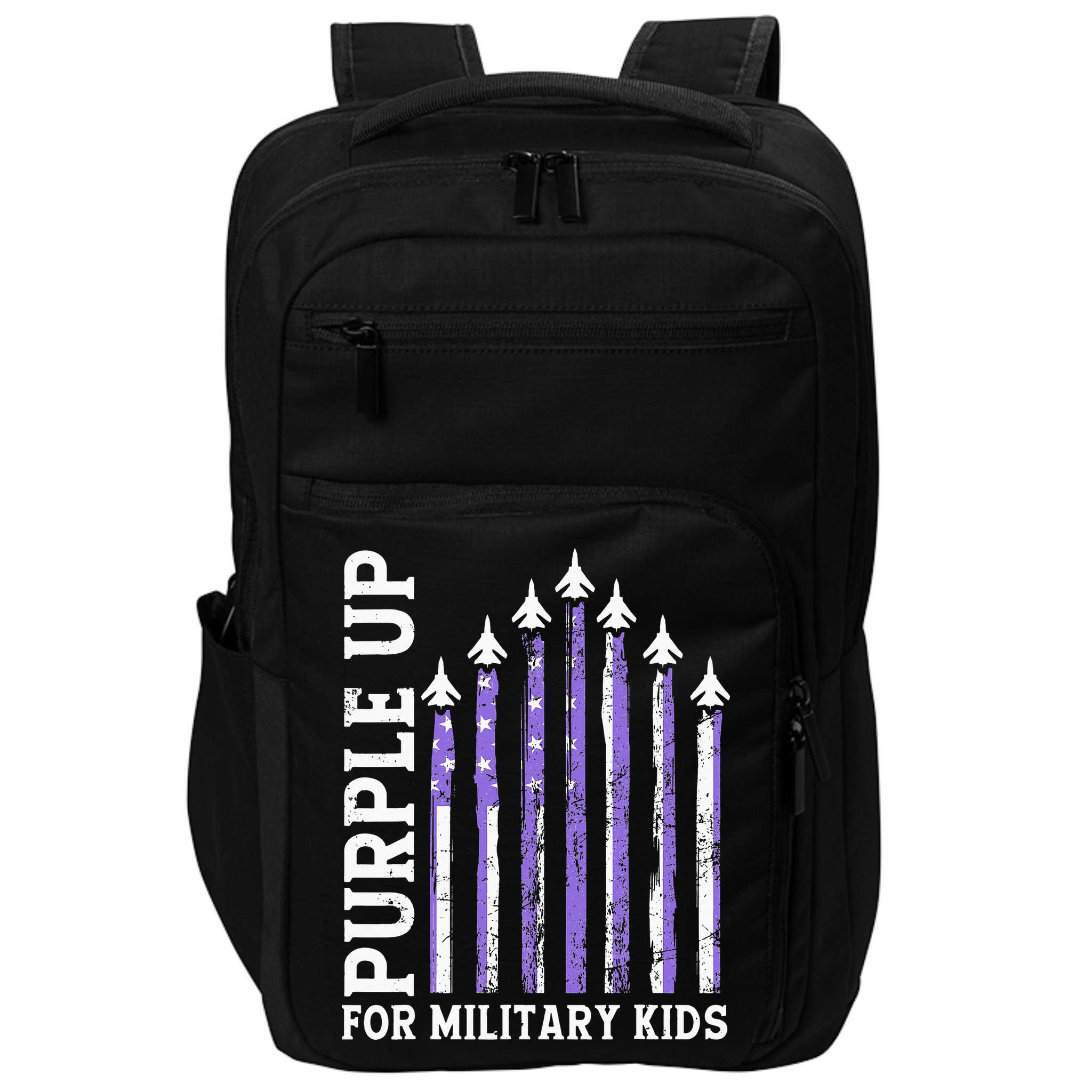 Purple Up For Military Child Month Air Force Impact Tech Backpack