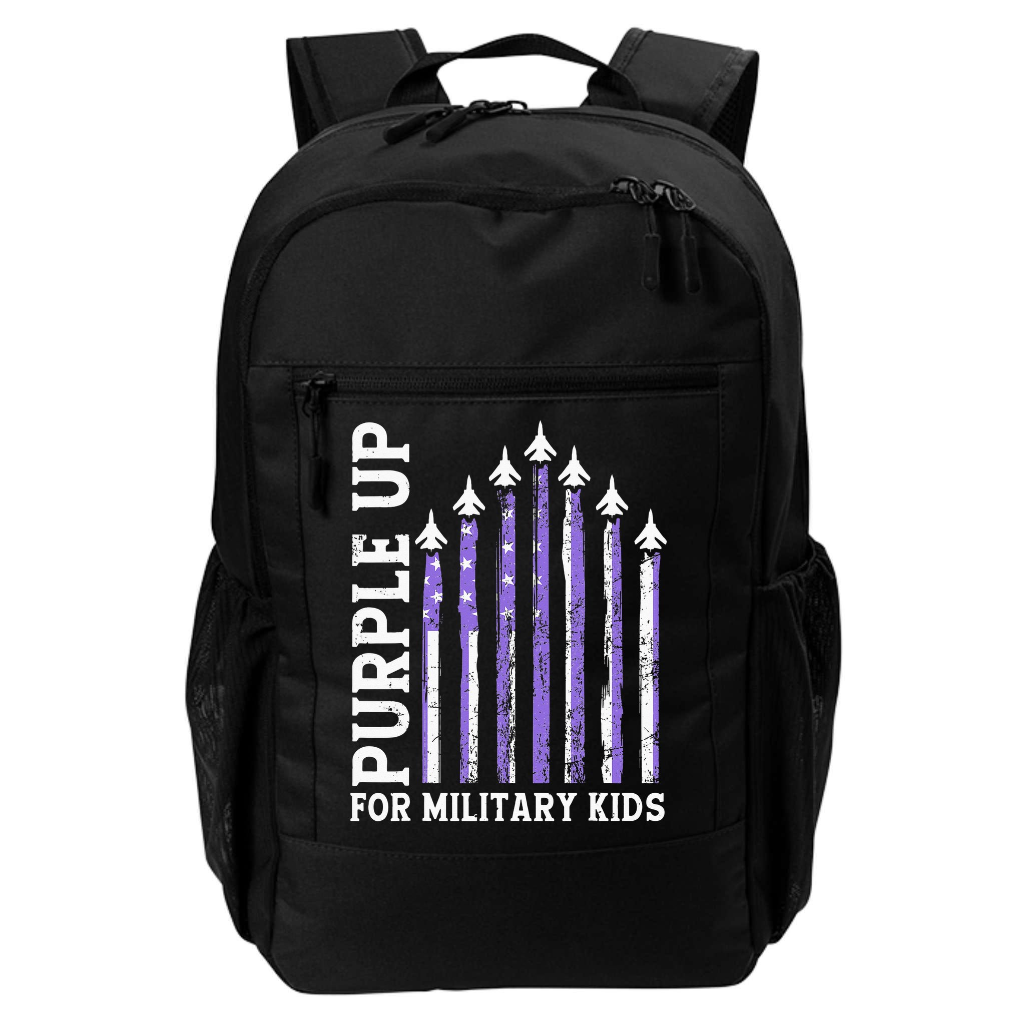 Purple Up For Military Child Month Air Force Backpack
