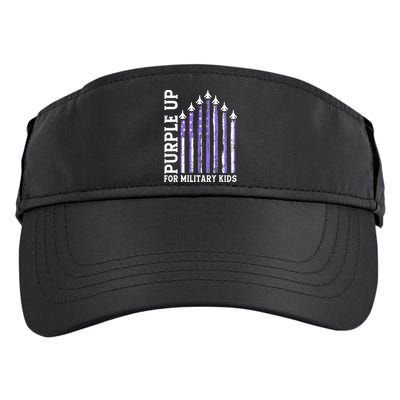 Purple Up For Military Child Month Air Force Adult Drive Performance Visor