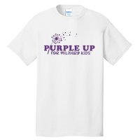 Purple Up For Military Child Military Child Month Awareness Military Tall T-Shirt