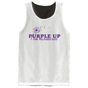 Purple Up For Military Child Military Child Month Awareness Military Mesh Reversible Basketball Jersey Tank