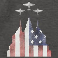 Patriotic Usa Flag Fighter Jets 4th Of July Vector Backpack