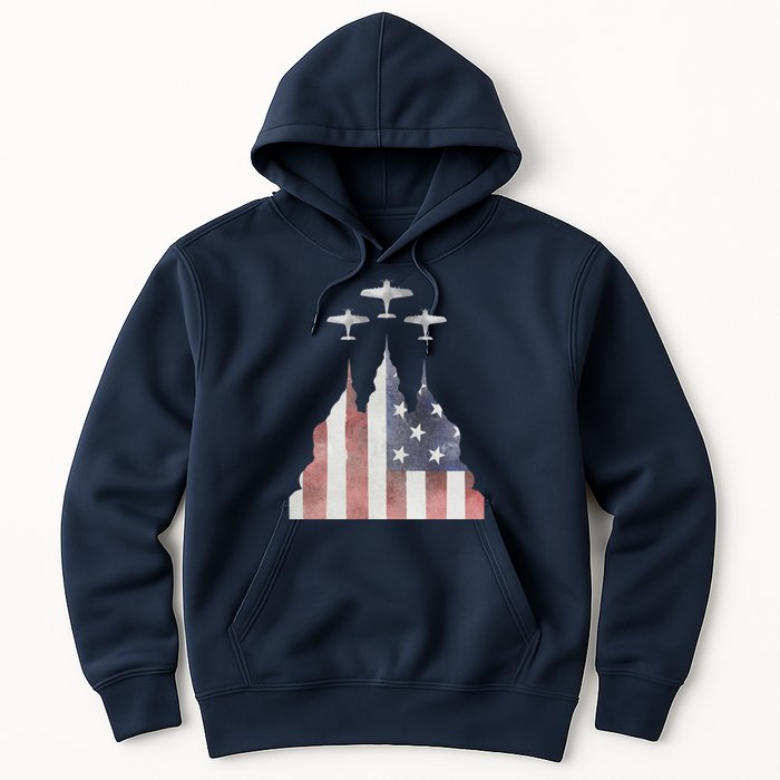 Patriotic Usa Flag Fighter Jets 4th Of July Hoodie