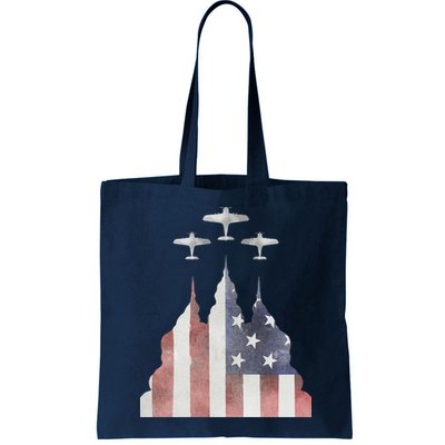 Patriotic Usa Flag Fighter Jets 4th Of July Bag