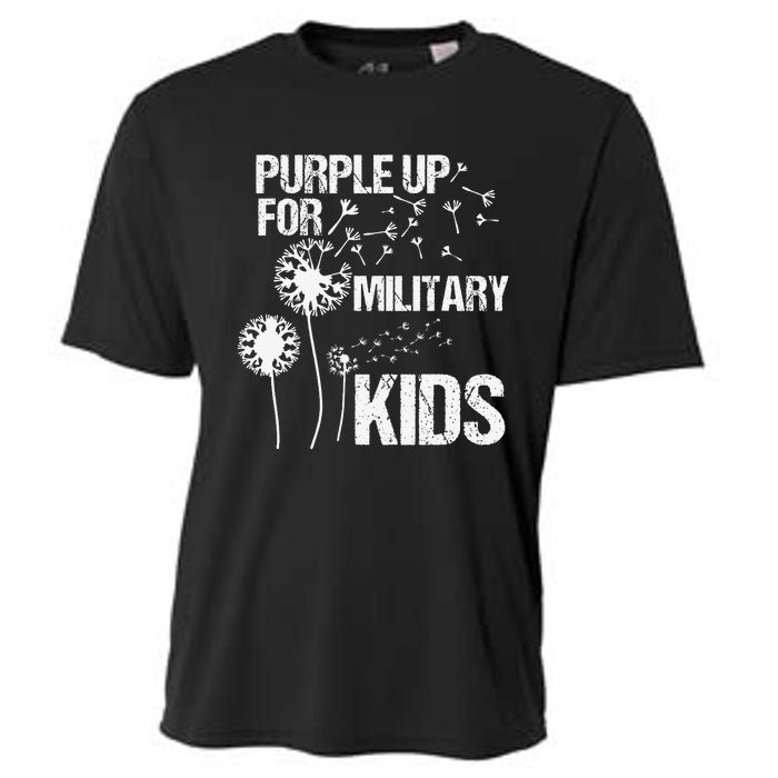 Purple Up for Military Month of the Military Child Cooling Performance Crew T-Shirt