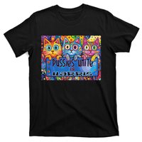 Pussies Unite For Harris Bold And Colorful Kitten Campaign T-Shirt