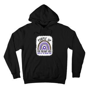 Purple Up For Military Cool Month Of The Military Child Tall Hoodie